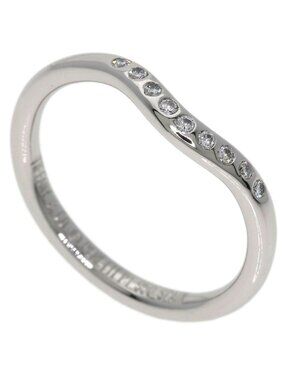 Tiffany & Co Curved Band Diamond Ring